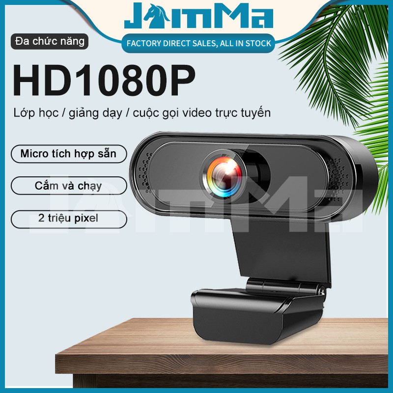 Webcam HD 1080p / 720p Chất Lượng Cao Tiện Dụng