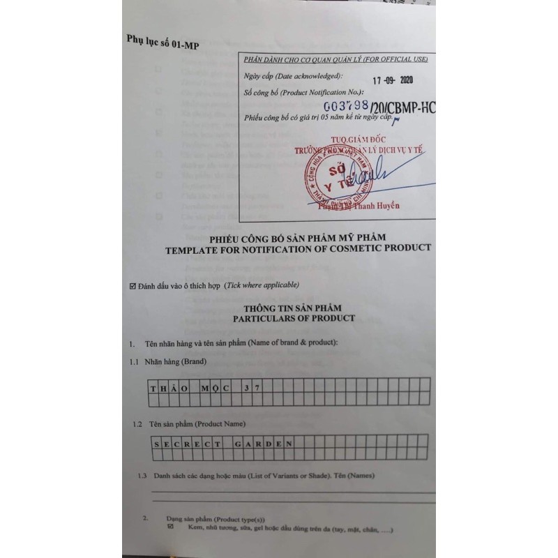 Nước hoa vùng kín Thảo Mộc 37 lưu hương 48h hương thơm quyến rũ