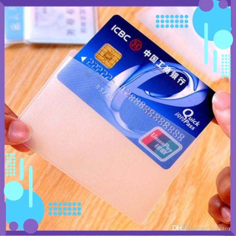 5 Túi đựng CCCD, Card Visit, Atm, Cmnd Trong Suốt (5túi)