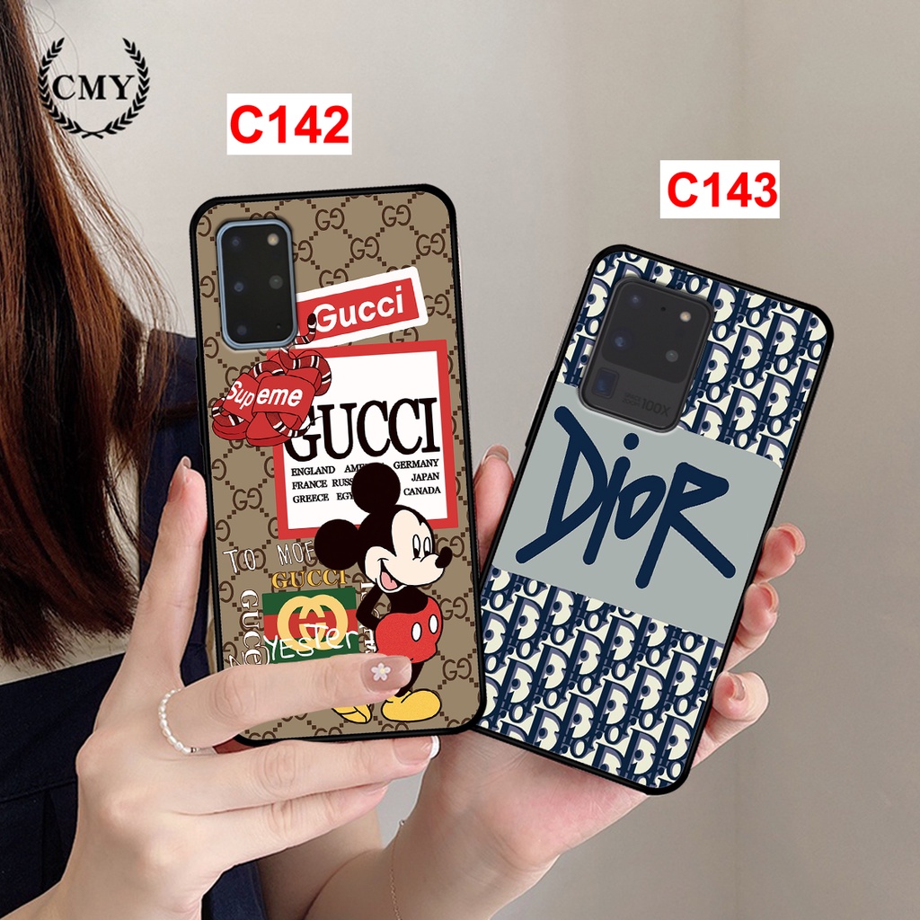 Ốp Samsung S20 - S20Fe - S20 Plus - S20 Ultra  in hình thương hiệu thời trang.