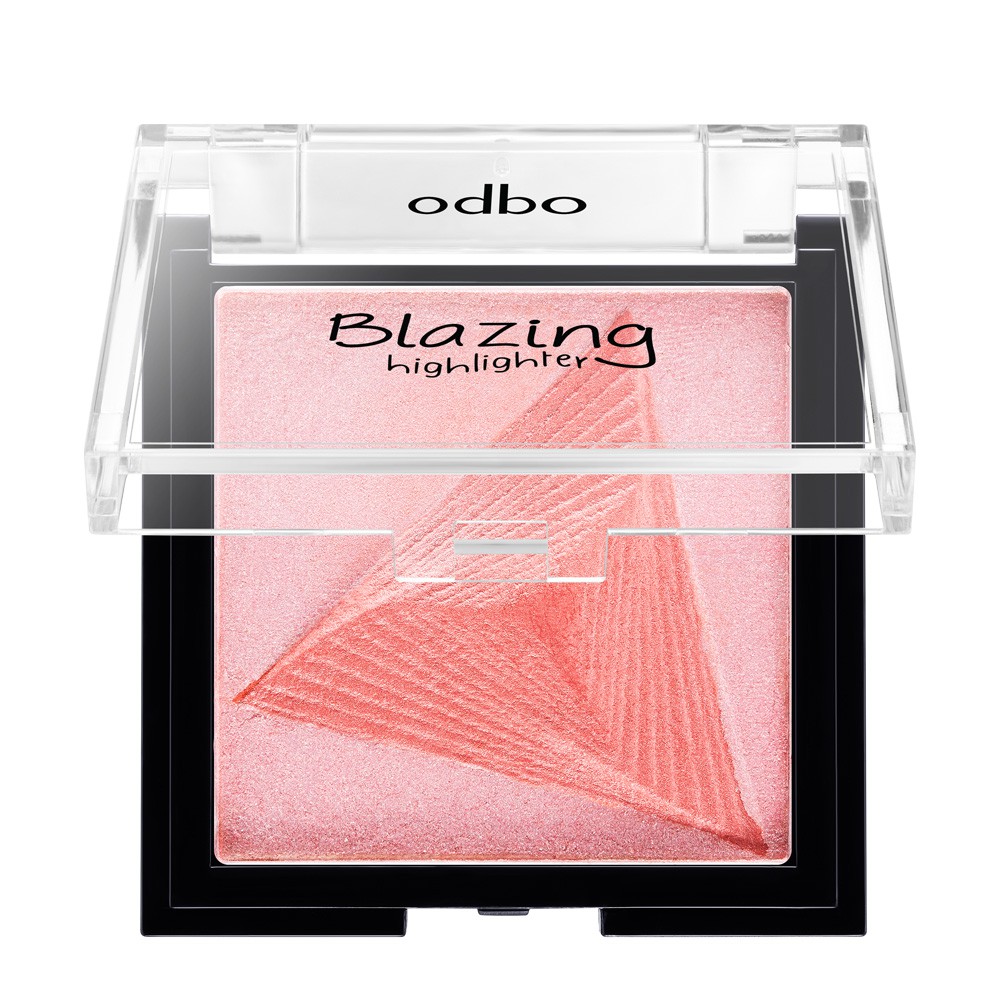 Odbo Blazing Highlighter OD134 Phấn Nhũ Lục Giác Bắt Sáng Hilight Hàng nội địa Thái