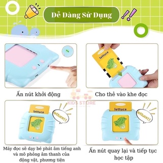 Máy đọc thẻ tiếng anh cho bé