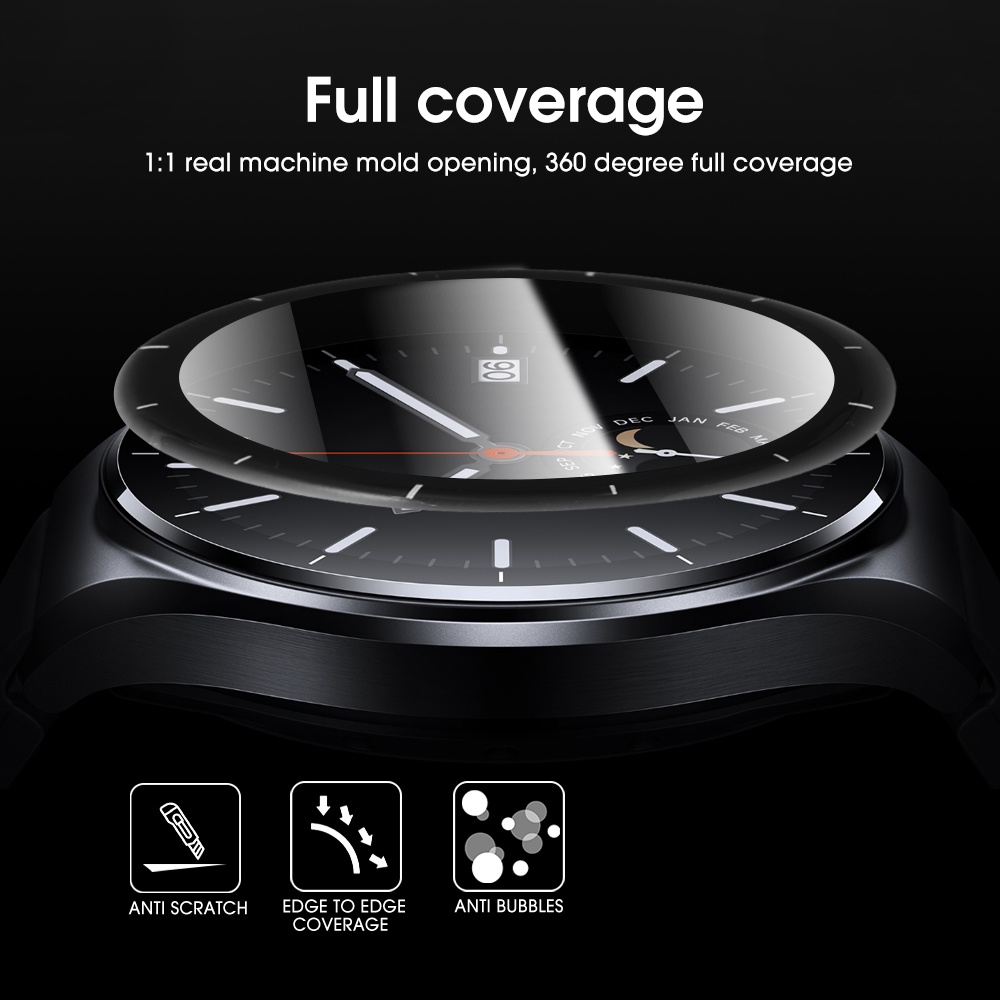 Miếng Dán Trong Suốt Bảo Vệ Mặt Đồng Hồ Thông Minh Xiaomi Watch S1