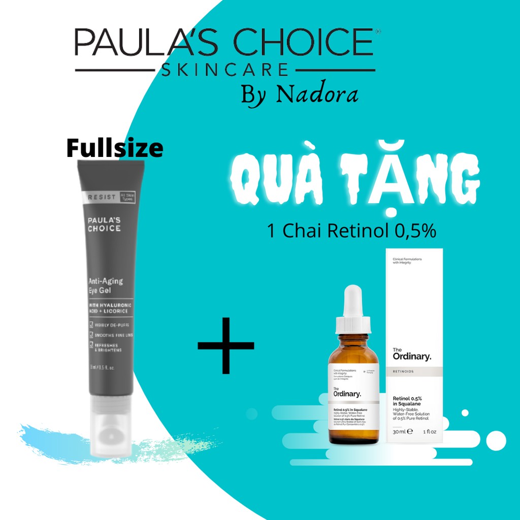 Gel Chống Nhăn Vùng Mắt – PAULA’S CHOICE Resist Anti-Aging Eye Gel