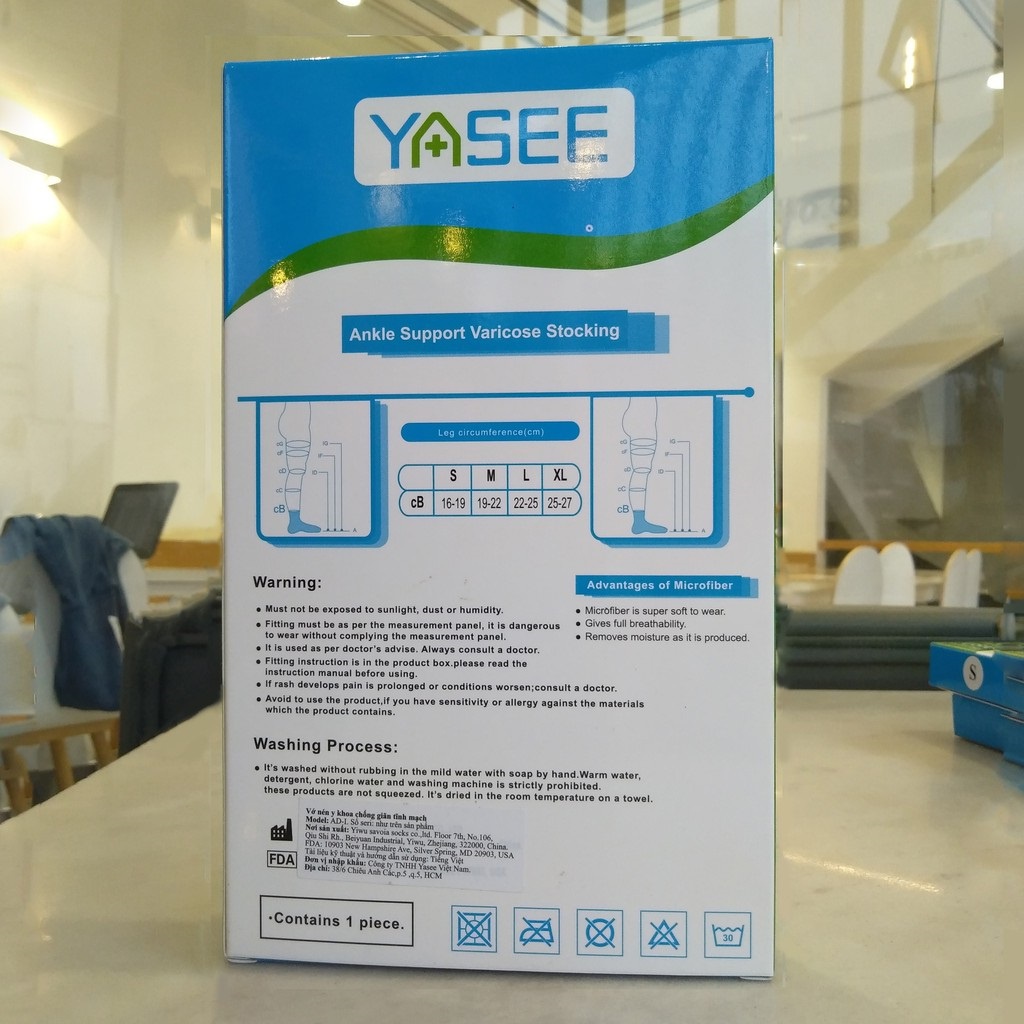 Vớ Y Khoa Suy Giãn Tĩnh Mạch Yasee - Vớ Bàn Chân