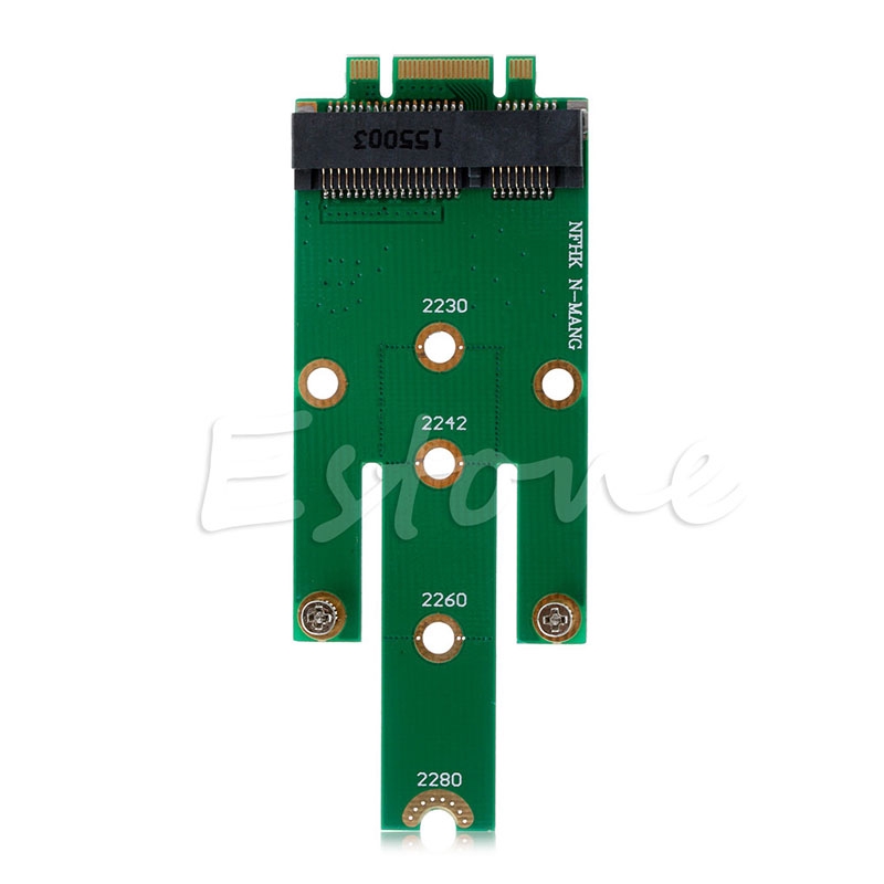 Thẻ gắn giao diện mSATA PCI-E 3.0 SSD tới NGFF M.2