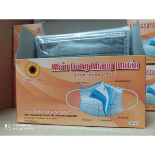 Khẩu trang hương dương 4 lớp than hoạt tính