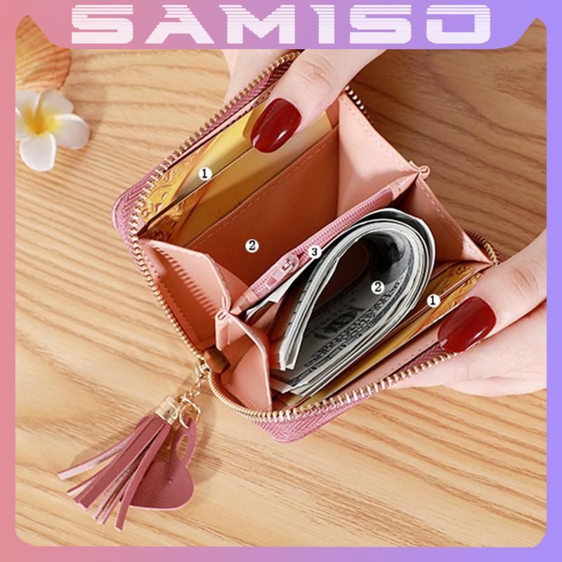 Ví nữ mini cao cấp ngắn cute nhỏ gọn bỏ túi thời trang giá rẻ NG18 | BigBuy360 - bigbuy360.vn