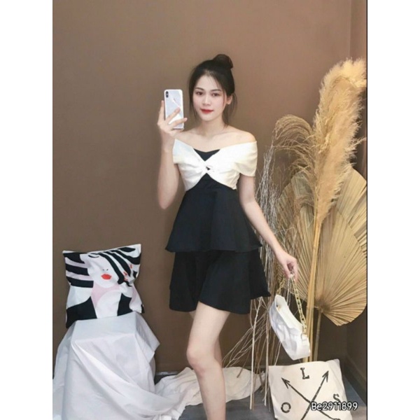 Sét ống rộng nơ ngực