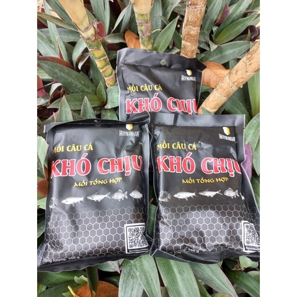 Mồi câu Khó Chịu 4 màu đen, đỏ xanh, vàng