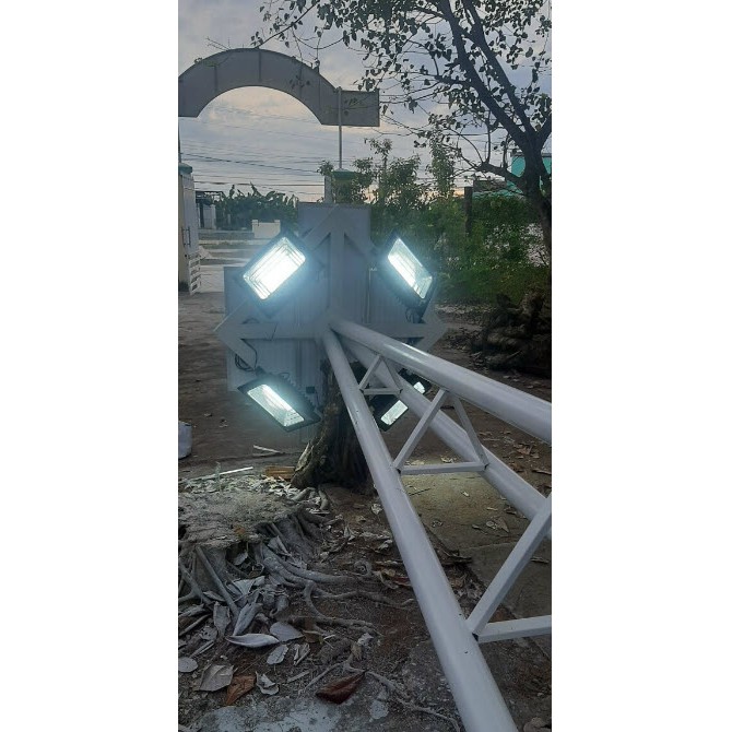 Đèn Pha năng Lượng Mặt Trời Solar light JINDIAN 300W JD8300L- Electric24h