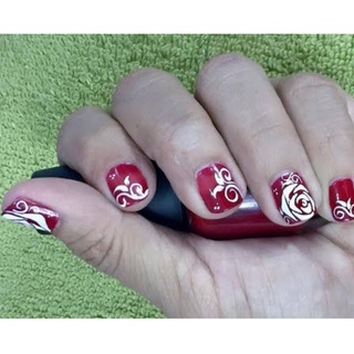 Cọ nét Hoa Hồng Đen , Trắng , cọ vẽ móng nail