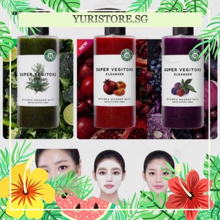 🆈🆄🆁🅸 - Sữa rửa mặt thải độc rau củ Byvibes Wonder Bath Super Vegitoks Cleanser