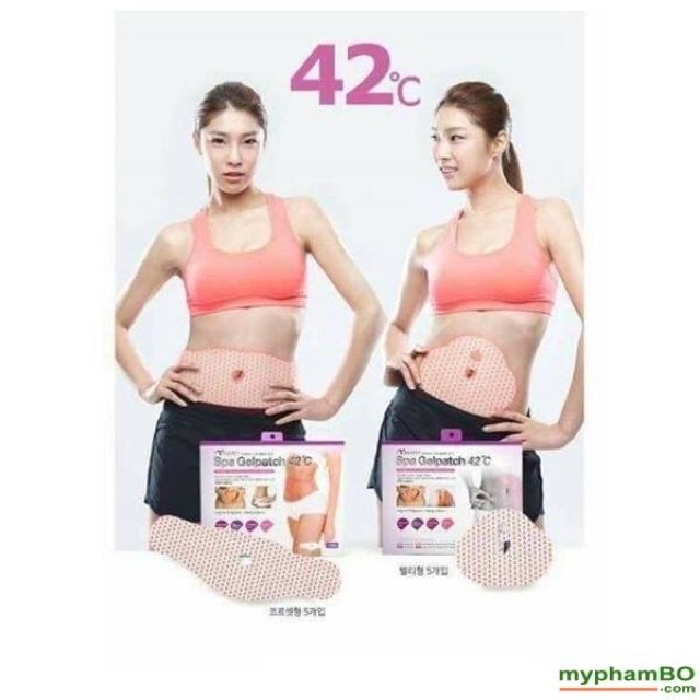 Miếng Dán Tan Mỡ Bụng Ttmary Spa Gel Patch 42°C