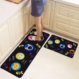 SÉT 2 THẢM BẾP 3D (40x60 - 40x120)