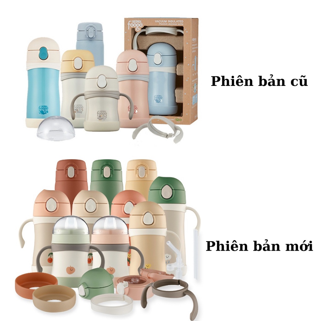ỐNG HÚT VÀ NẮP ỐNG HÚT THAY THẾ CAO CẤP CHO BÌNH FOOGO 200ML,280ML,350ML