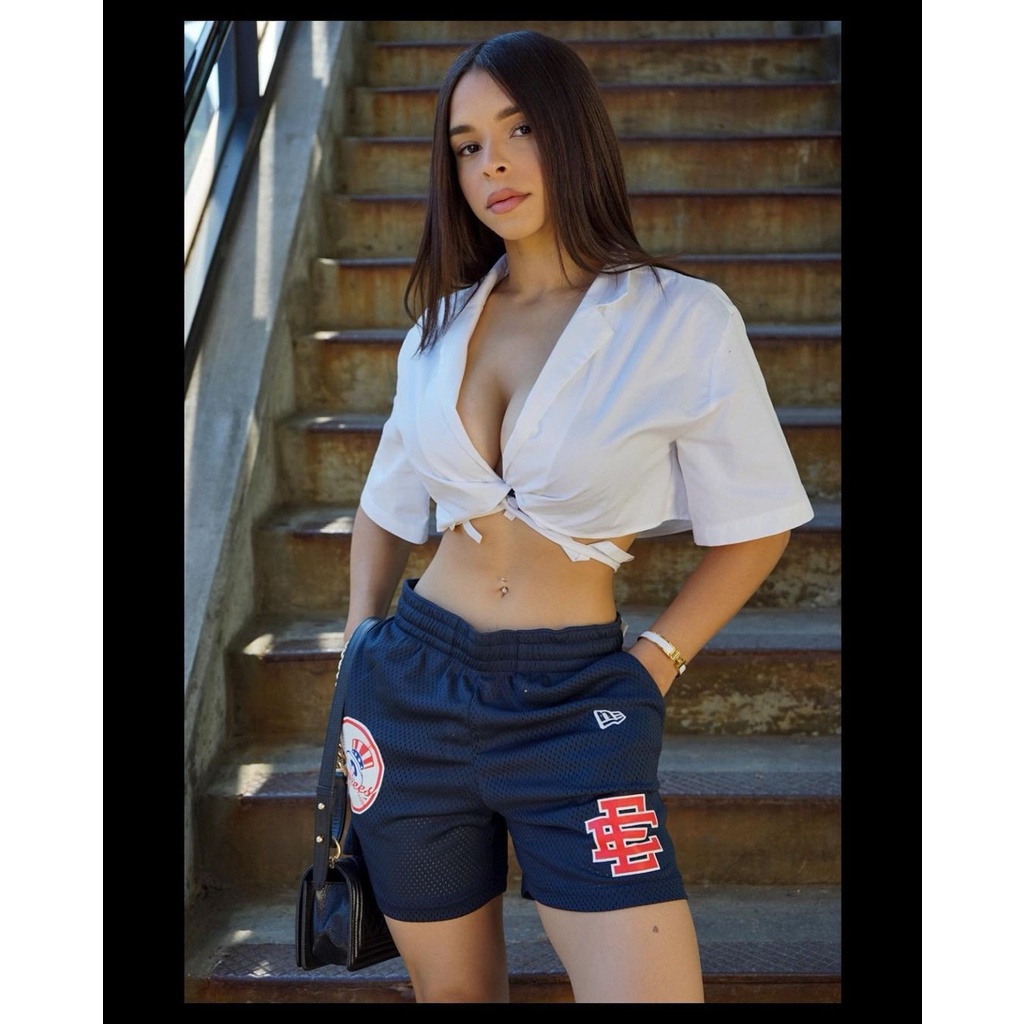 Quần Short Thể Thao Phối Lưới Thoáng Mát Cá Tính