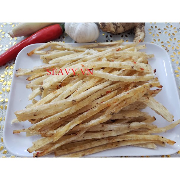 KHÔ CÁ THIỀU SỢI (CÁ BỐNG CẮT NƯỚNG) ĂN LIỀN  200G | BigBuy360 - bigbuy360.vn