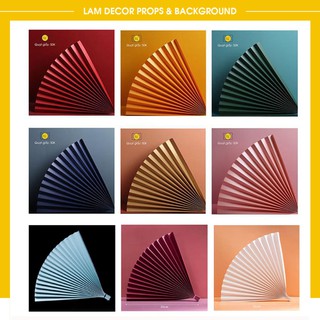 Quạt Giấy Để Trang Trí, Làm Phụ Kiện Chụp Hình