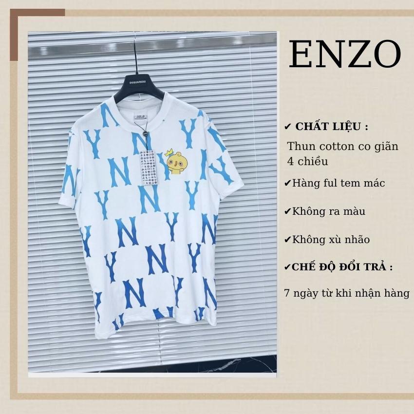 Áo thun nam nữ cổ tròn cao cấp thun cotton mềm mịn _ ENZO AC223