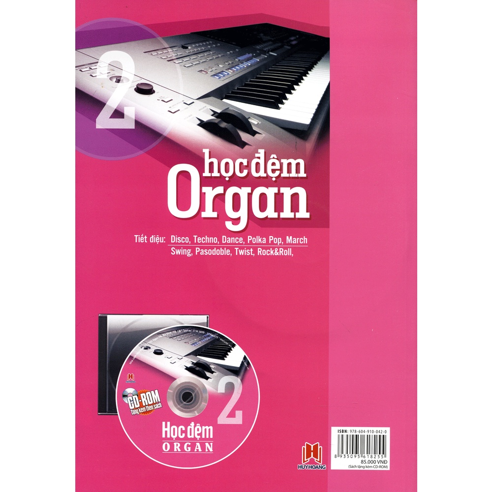 Sách - Học Đệm Organ - Tập 2 (Kèm CD)