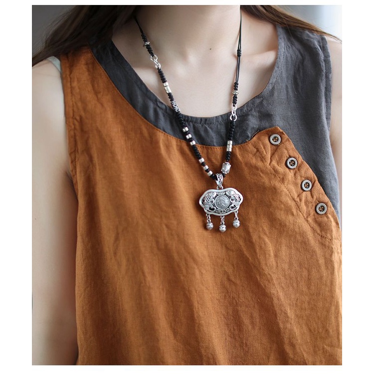 Áo Sát Nách 100% cotton Lanh Mỏng Dáng Rộng Thời Trang Mùa Hè Hàng Mới Dành Cho Bạn Nữ