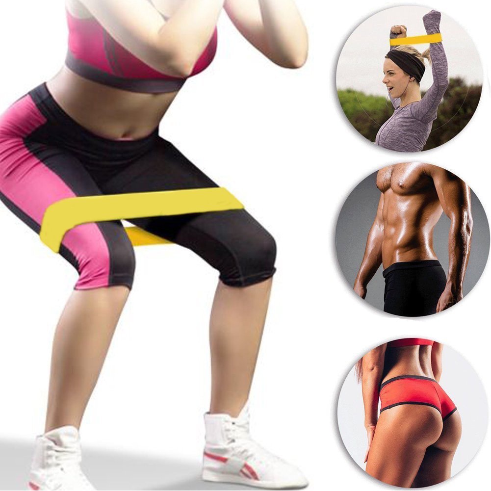 Dây kháng lực tập gym mini band Bendu PK5109 hỗ trợ tập chân, đùi, mông, tay