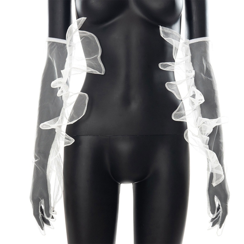 Găng Tay Ren Xuyên Thấu Thời Trang Lolita Cho Nữ