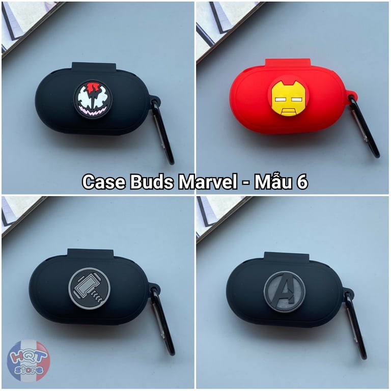 Ốp silicon case Marvel cho tai nghe Galaxy Buds / Buds Plus (Mẫu 6)