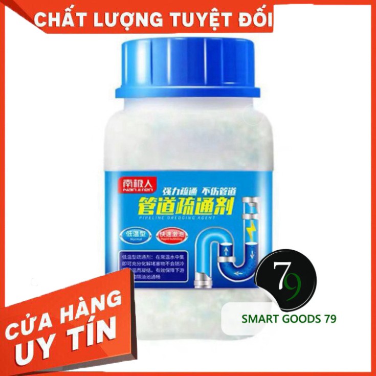 [ Chính Hãng ] [Freeship hàng cao cấp 129] Bột thông tắc cống bồn cầu thần thánh cho đường ống rửa bát bể phốt nghẹt tắc