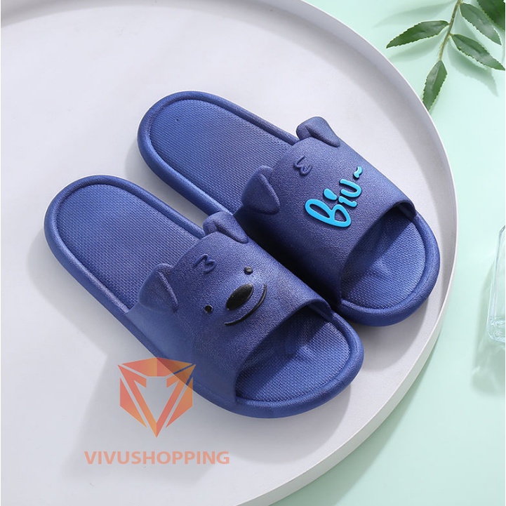 Dép đi trong nhà hình gấu Biu siêu dễ thương