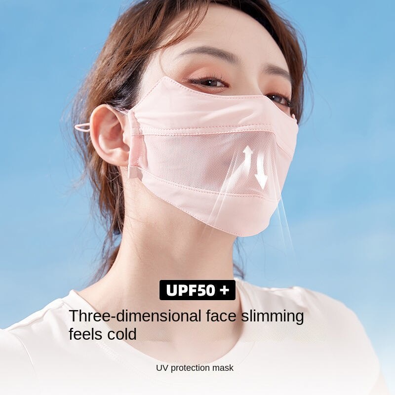 Summer cold sunscreen washable thin section 3d three-dimensional eye protection hollow mask unisex outdoor washable mask