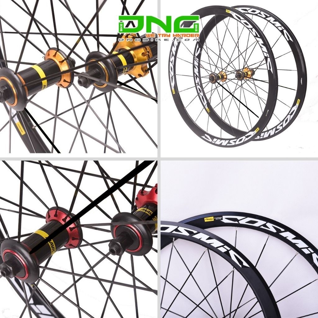 Vành bộ xe đạp đua MAVIC COSMIC hub Carbon 40mm