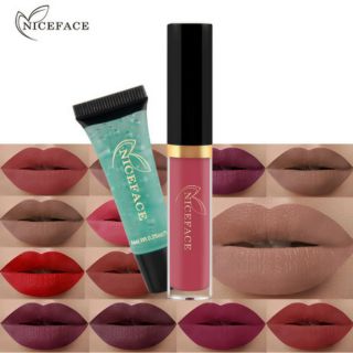 Son kem lì+ dưỡng môi chính hãng NiceFace