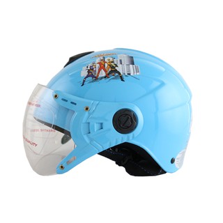 Mũ bảo hiểm trẻ em siêu nhân bé trai BKtec - Bktemt