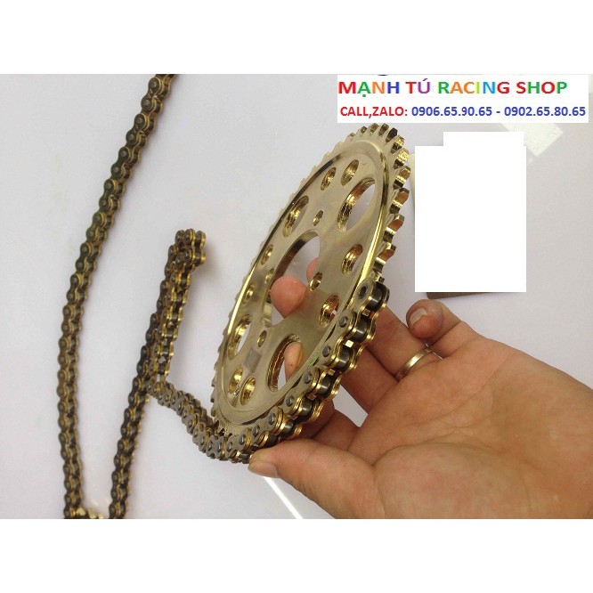 Nhông sên dĩa vàng xe sipo