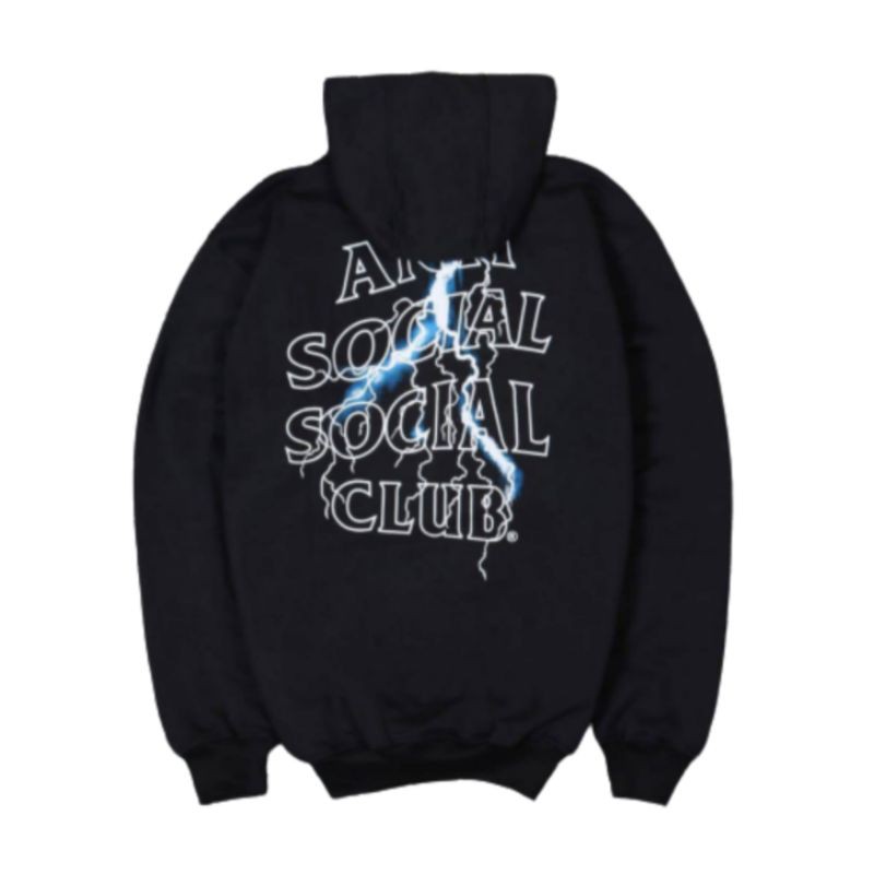 Áo Hoodie Màu Đen In Logo Assc Thời Trang Cho Nam Và Nữ