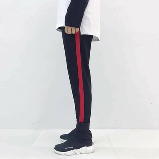 Quần 1 sọc thun da cá có bo