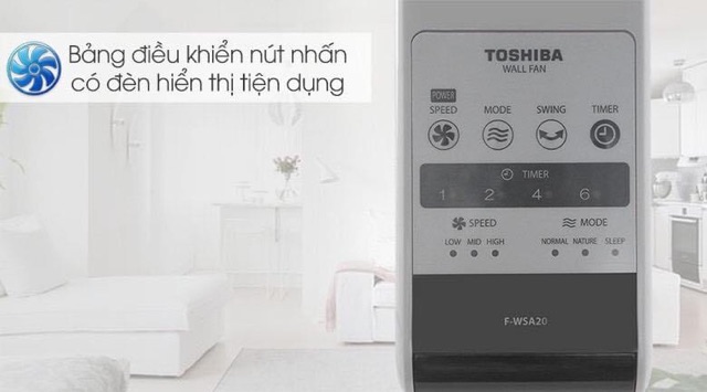 Quạt treo tường Toshiba
