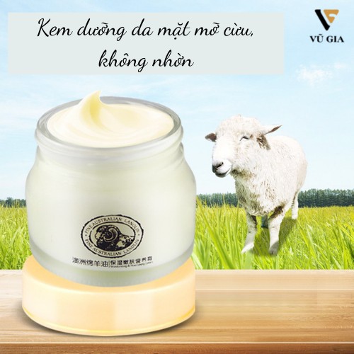 Kem Dưỡng Ẩm, Kem Dưỡng Trắng Da Mặt Mỡ Cừu LAIKOU Chống Lão Hóa 90g | BigBuy360 - bigbuy360.vn