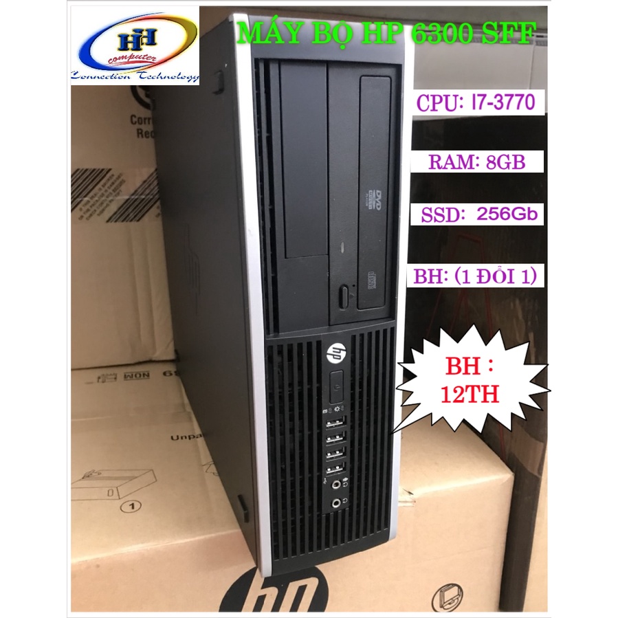 MÁY TÍNH ĐỒNG BỘ HP 6300 SFF RENEW FULLBOX BẢO HÀNH 12 THÁNG