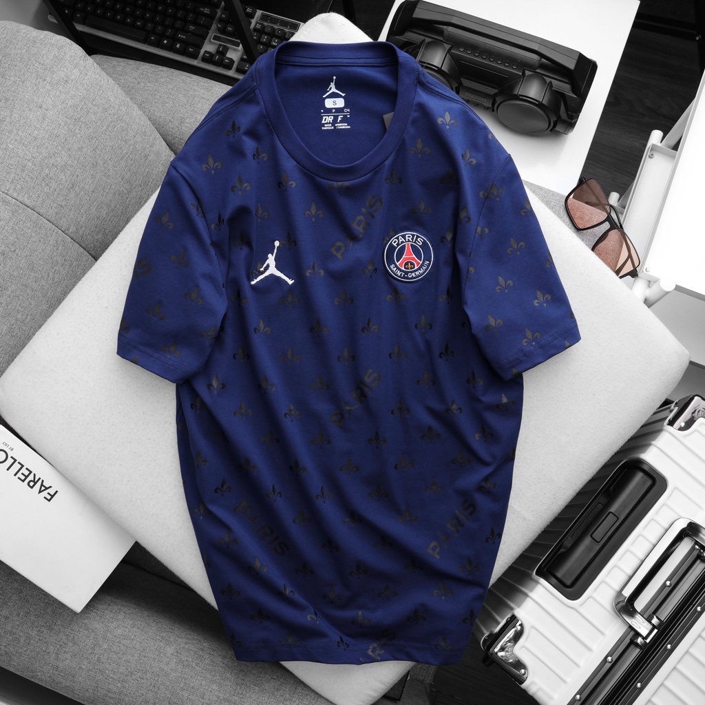 Áo thể thao PSG, Áo phông CLB chất liệu cao cấp, đủ Size - màu đen