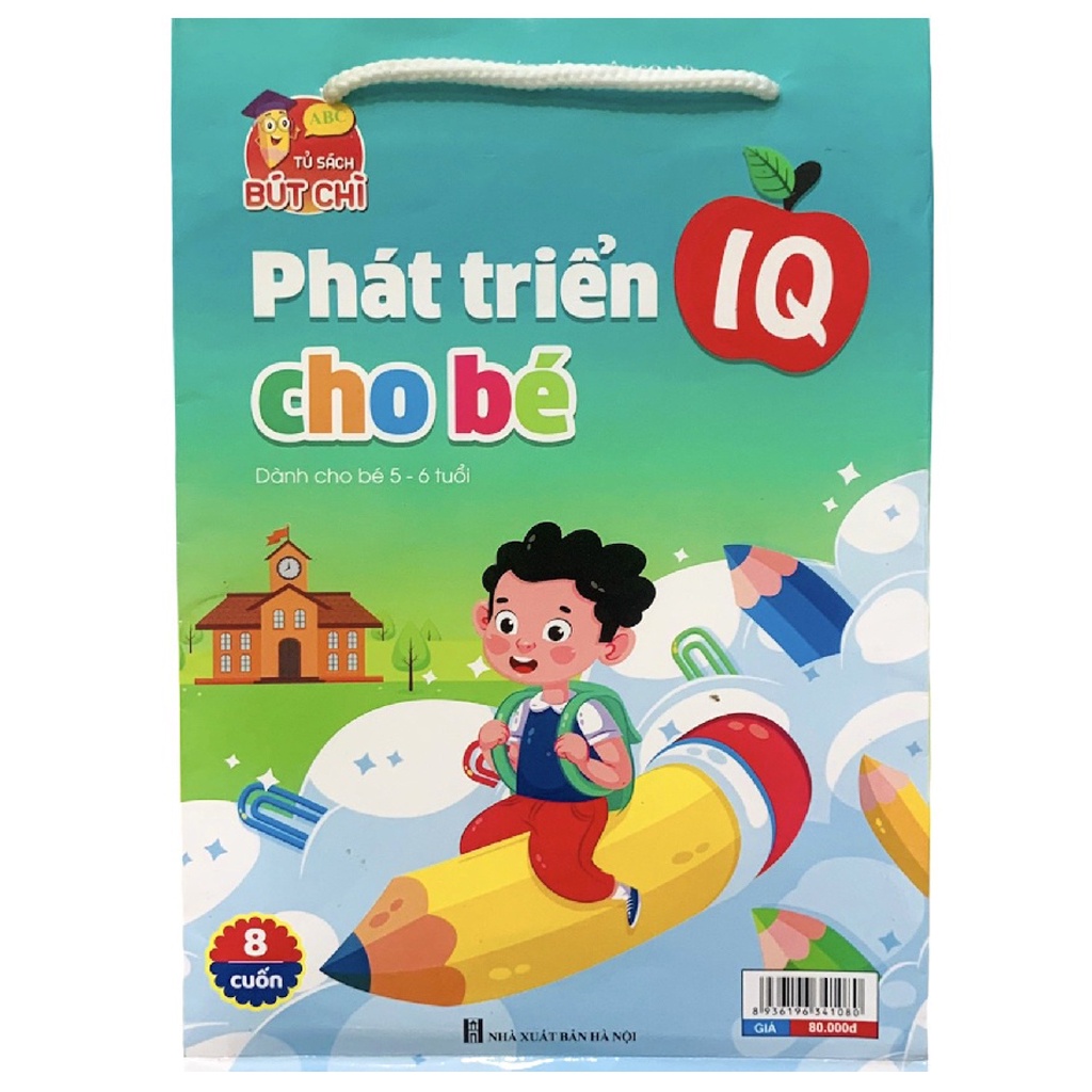Sách - Combo Bộ Phát Triển IQ Cho Bé 5-6 Tuổi
