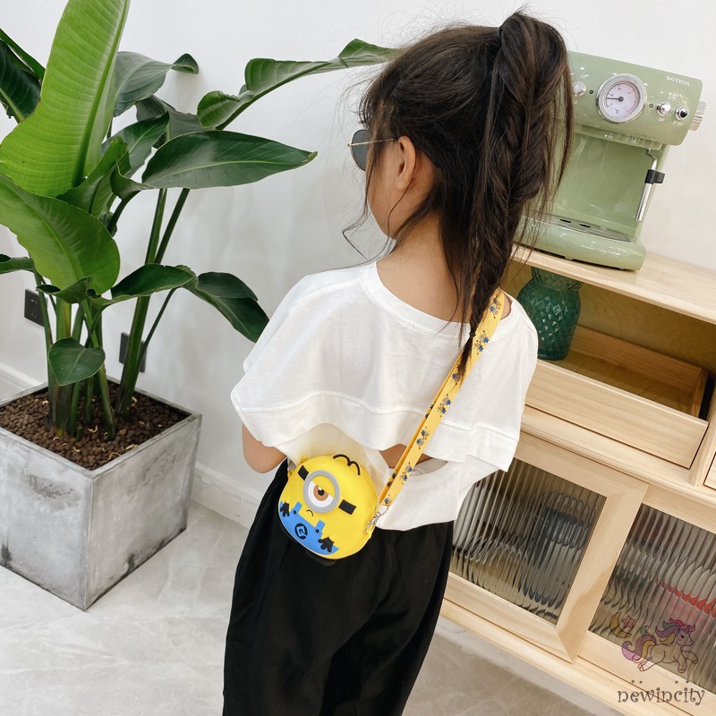 Túi đeo chéo họa tiết hoạt hình xinh xắn cho bé