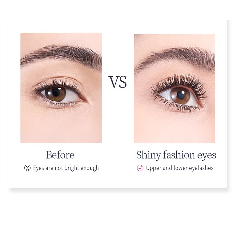 Mascara QIC sợi Silicone uốn cong làm dày và dài mi tự nhiên không phai màu | BigBuy360 - bigbuy360.vn