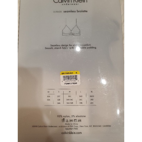 Áo lót không gọng CK