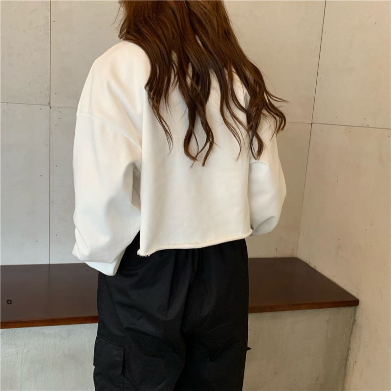 [Mã WASKT304 giảm 15% tối đa 30K đơn 99K] [SẴN] Áo khoác croptop thun Ulzzang Quảng Châu ATC61 | BigBuy360 - bigbuy360.vn