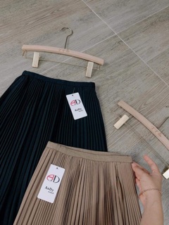 CHÂN VÁY XẾP LY TRƠN DÀI