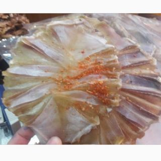Cá đuối khô tẩm và ko tẩm