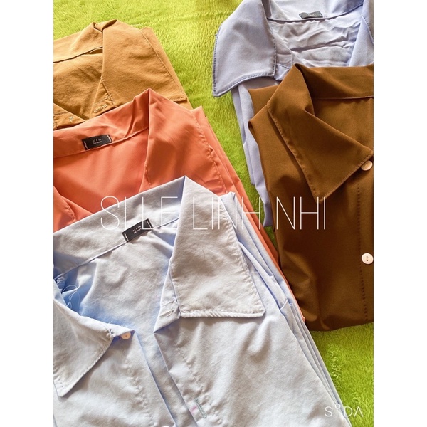 ✨Đầm sơ mi chất đũi lụa Hàn xịn xò sll đi cafe quá ư là mê 😻 | BigBuy360 - bigbuy360.vn